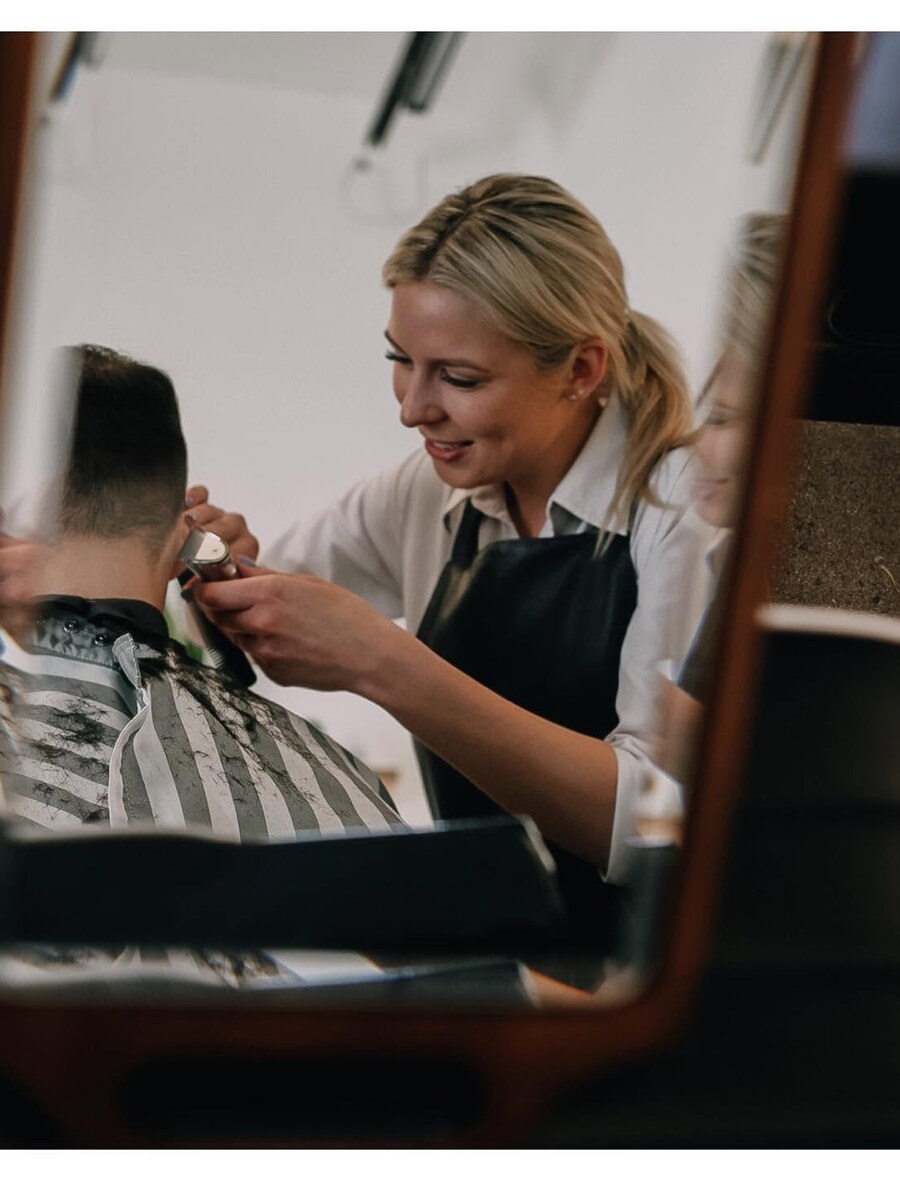 Classic gentleman haircut